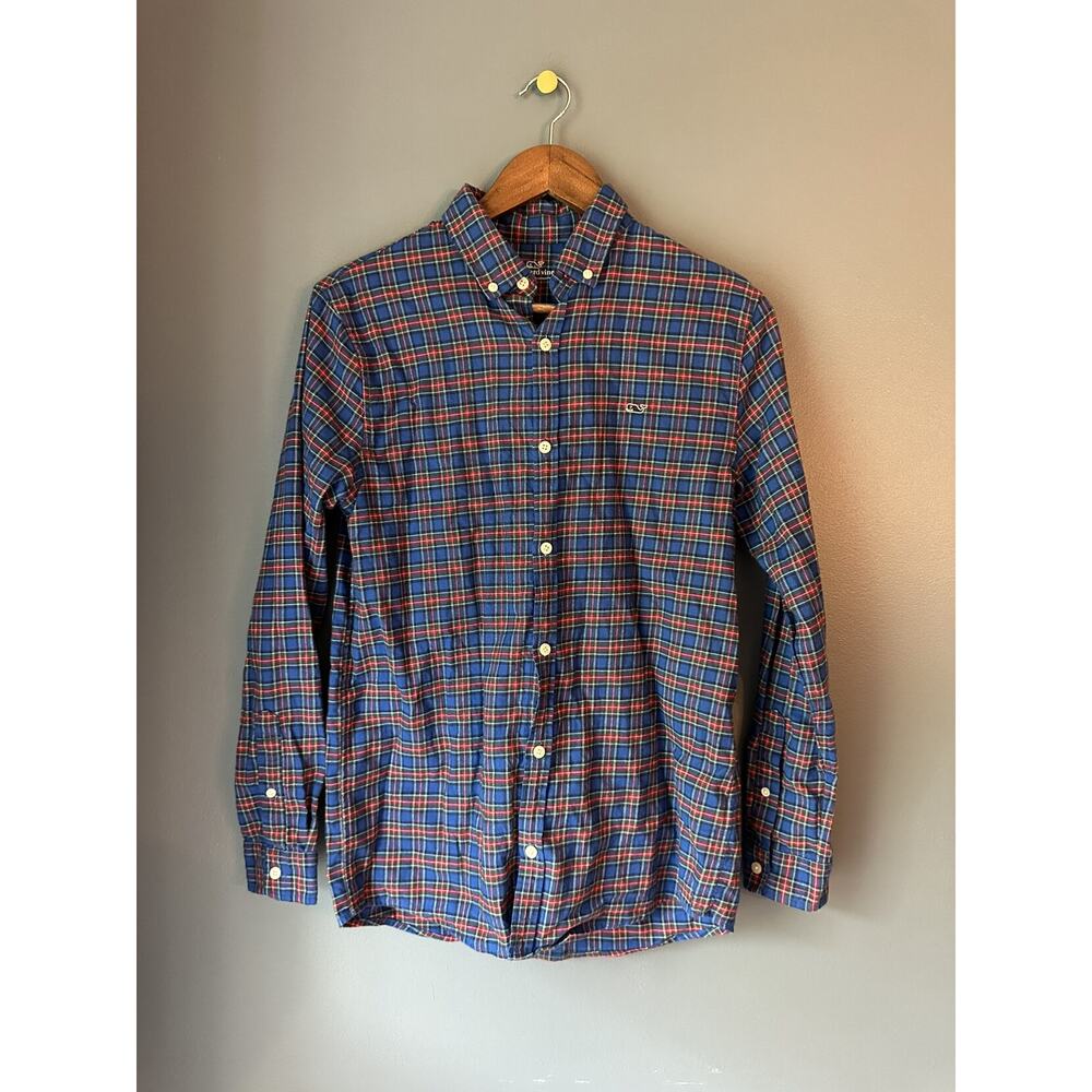 Vineyard Vines Flannel Plaid‎ Shirt